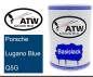 Preview: Porsche, Lugano Blue, Q5G: 500ml Lackdose, von ATW Autoteile West.